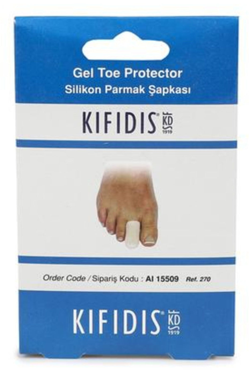 Kifidis Silikon Parmak Şapkası - Ergonomik, Taşınabilir