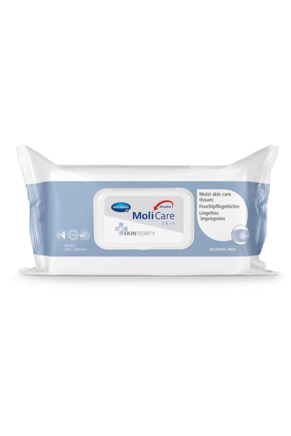 Molicare skin moist tissues cilt bakım mendili 50 li