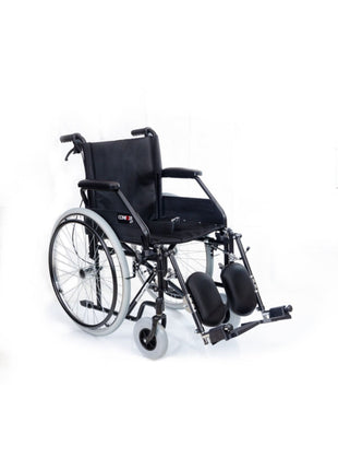 Comfort Plus DM-303 50cm Standart Manuel Tekerlekli Sandalye Özellikli Baldır Destekli