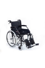 Dm-303 50cm standart manuel tekerlekli sandalye özellikli baldır destekli