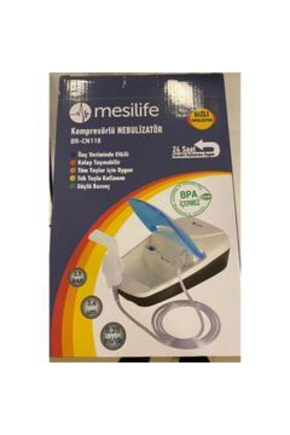 Mesilife Kompresörlü Nebülizatör – Kompakt | Mesilife