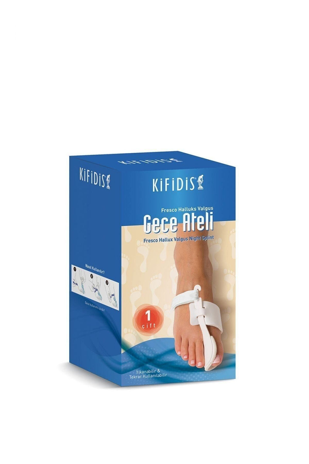 Halluks valgus gece ateli L beden – Kifidis