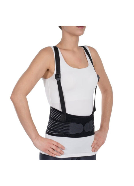 Unisex Siyah Çalışma Korsesi Bel Çevresi 70--90 cm