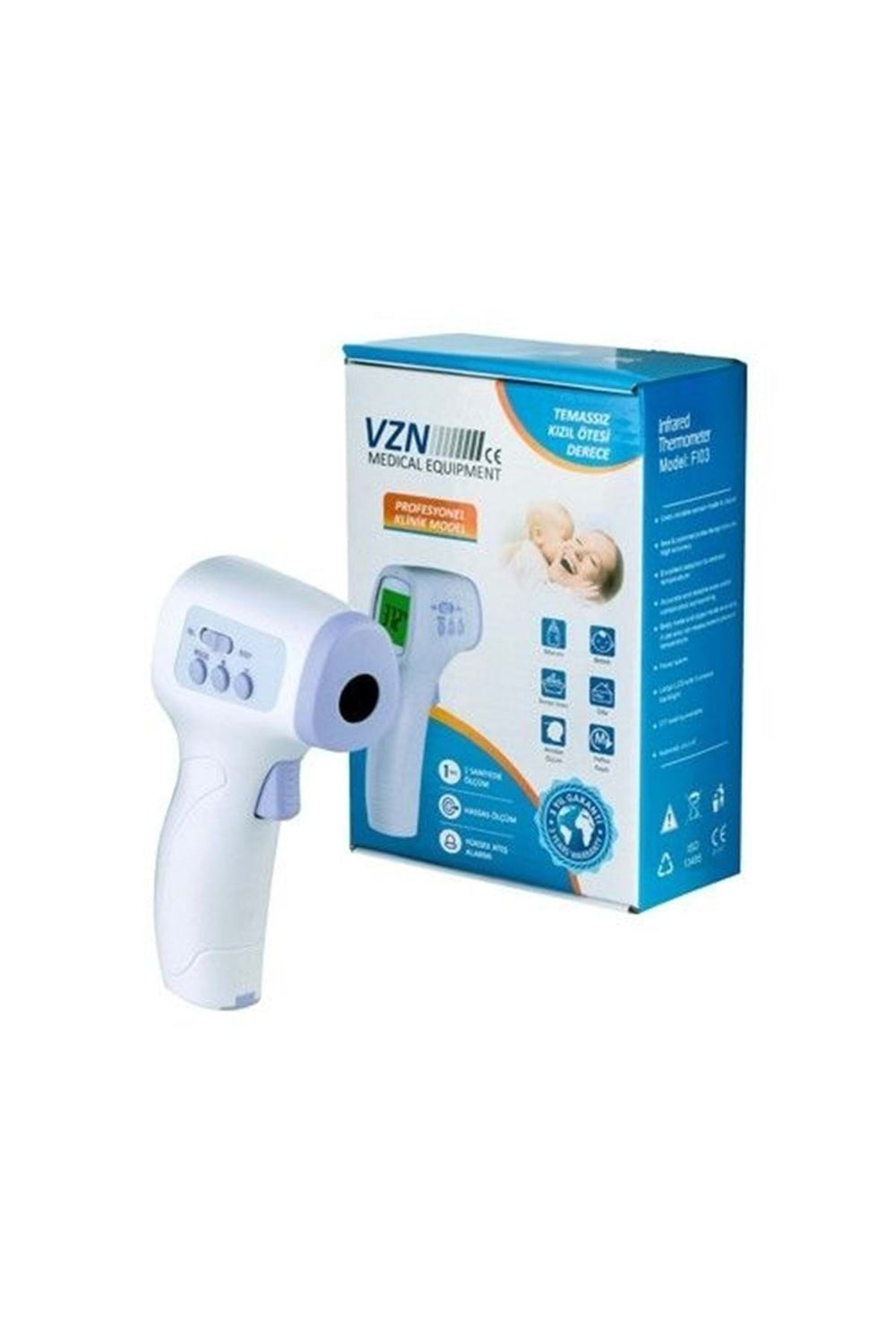 VZN Temassız Ateş Ölçer - Hızlı ve Güvenilir