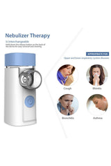 Air pro 3 nebulizator el tipi mini mobil şarjlı nebülizator sessiz mesh mobil nebül * yeni