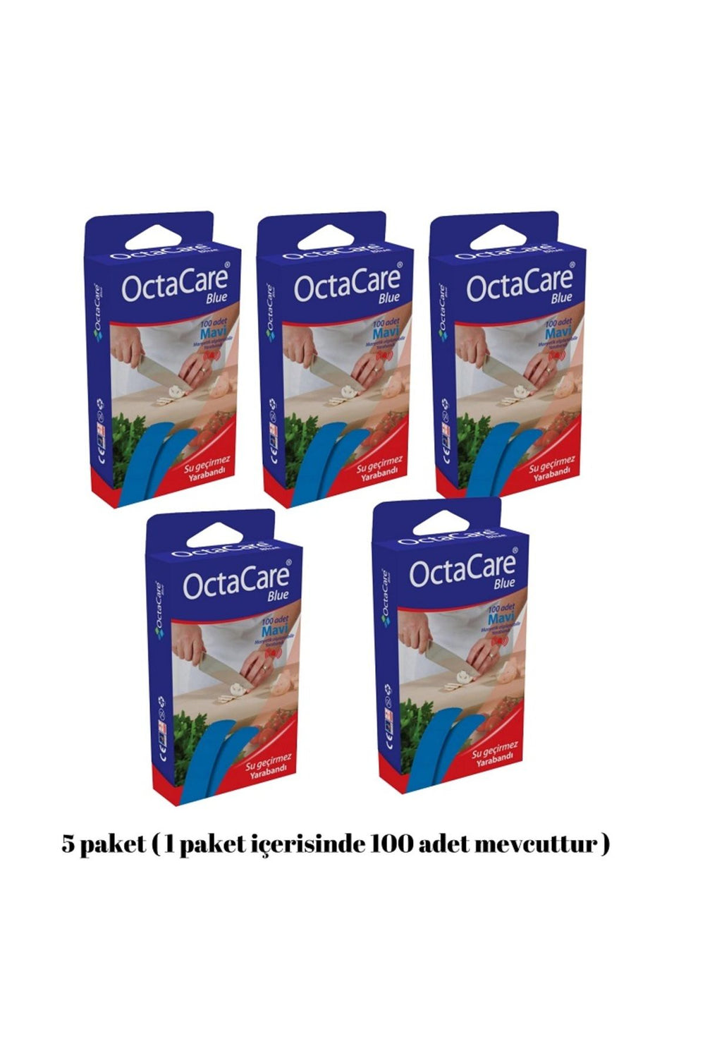 Su Geçirmez Yara Bandı - 5 Paket | Octacare