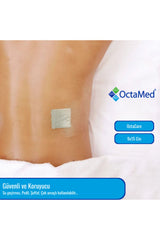 Su geçirmez şeffaf pu film yara örtüsü dövme örtüsü octamed 9cmx15cm