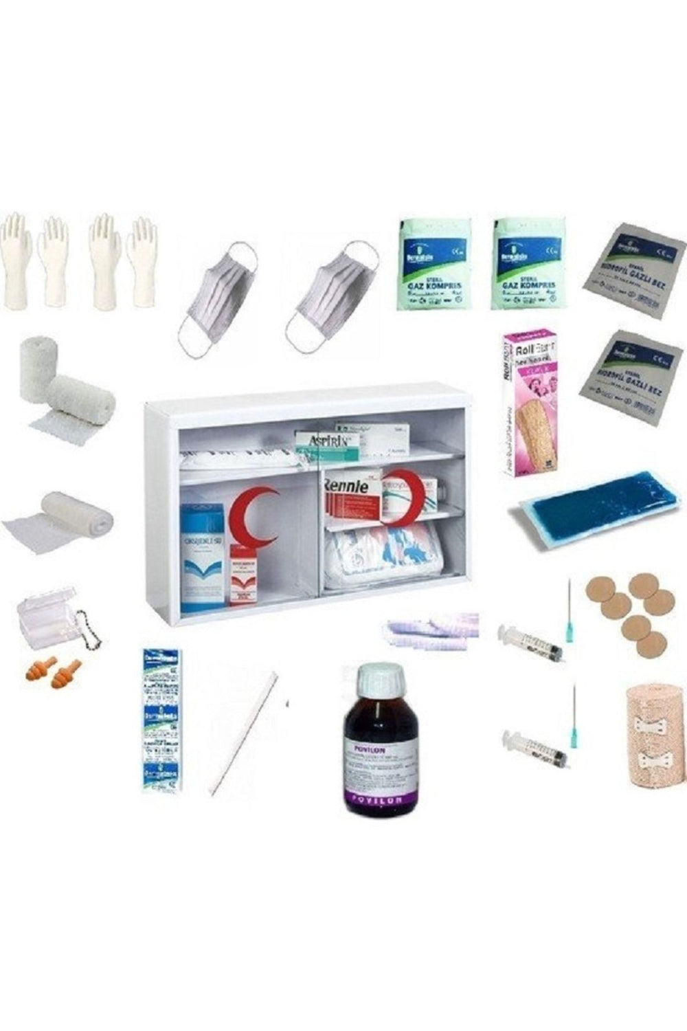 MEDİKALCİM Plastik Ecza Dolabı - Dayanıklı ve Ergonomik