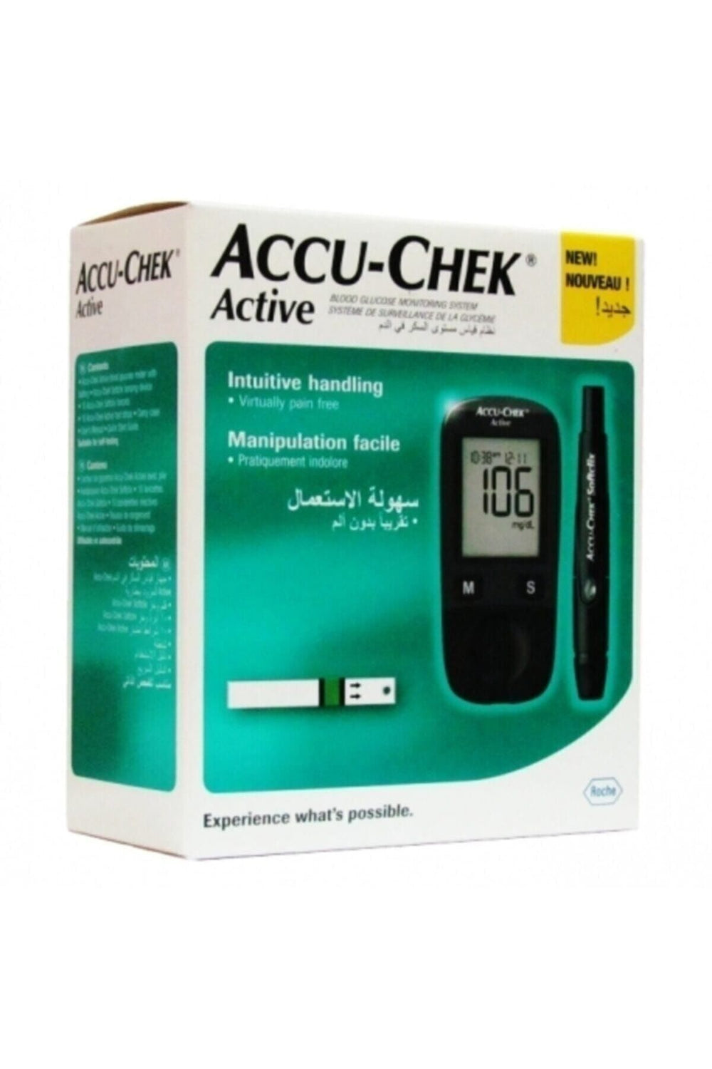 Accu chek roche accu chek active şeker ölçüm cihazı
