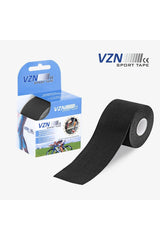 Vzn ağrı bandı kinesio bant sporcu bandı ağrı bandı siyah 5 cmx5 m