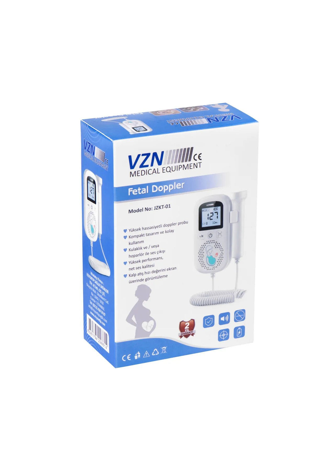 Fetal Doppler – Ergonomik ve Kompakt | VZN