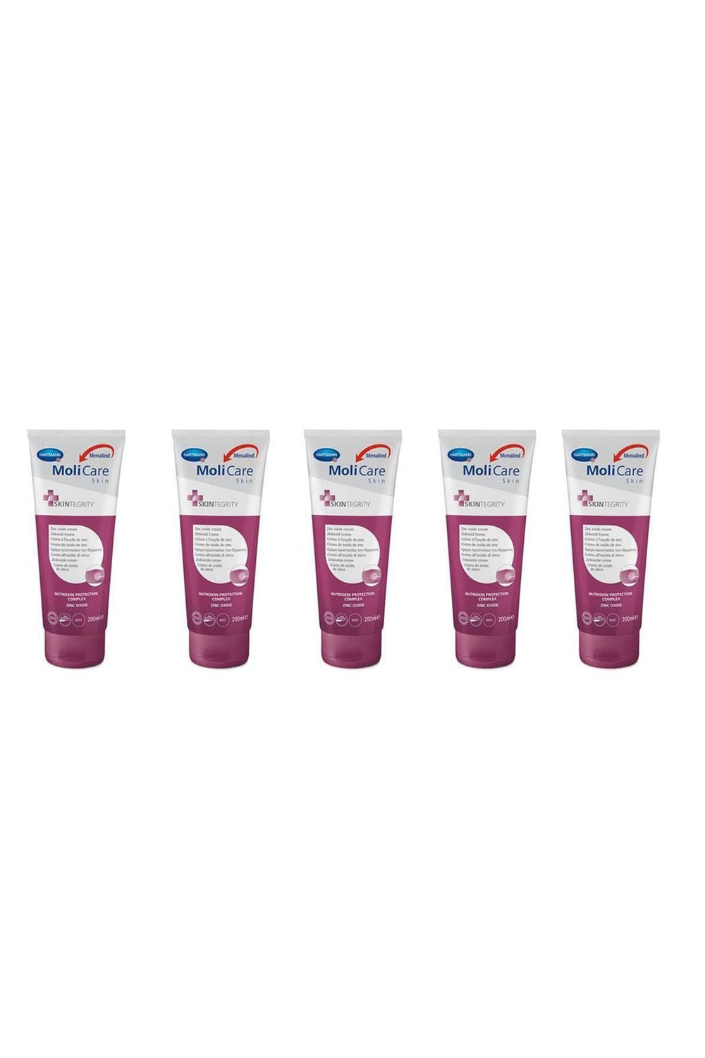 Molicare skin koruyucu krem çinkolu 5'li set 200 ml