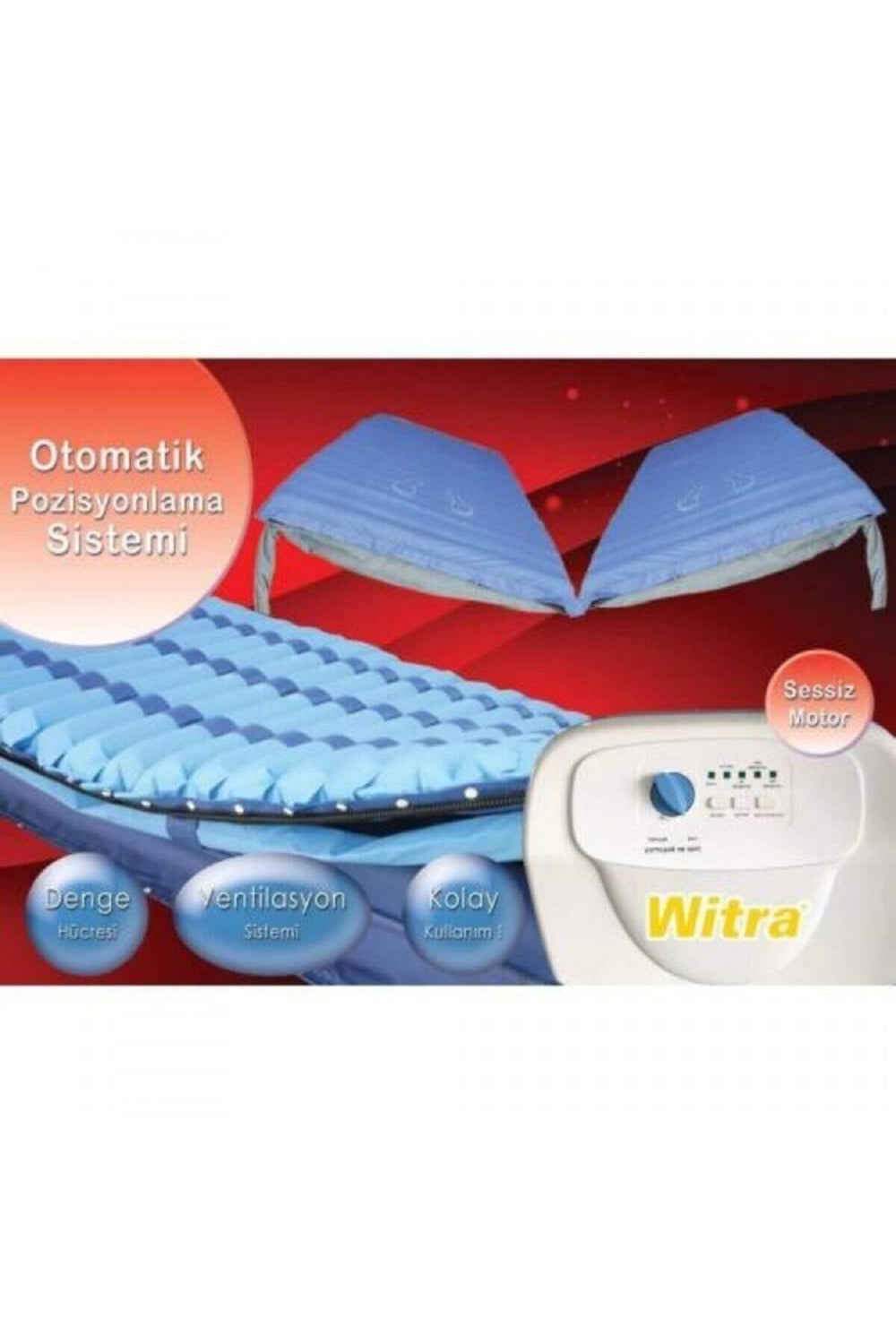 Witra 30derece pozisyon veren havalı yatak sistemi
