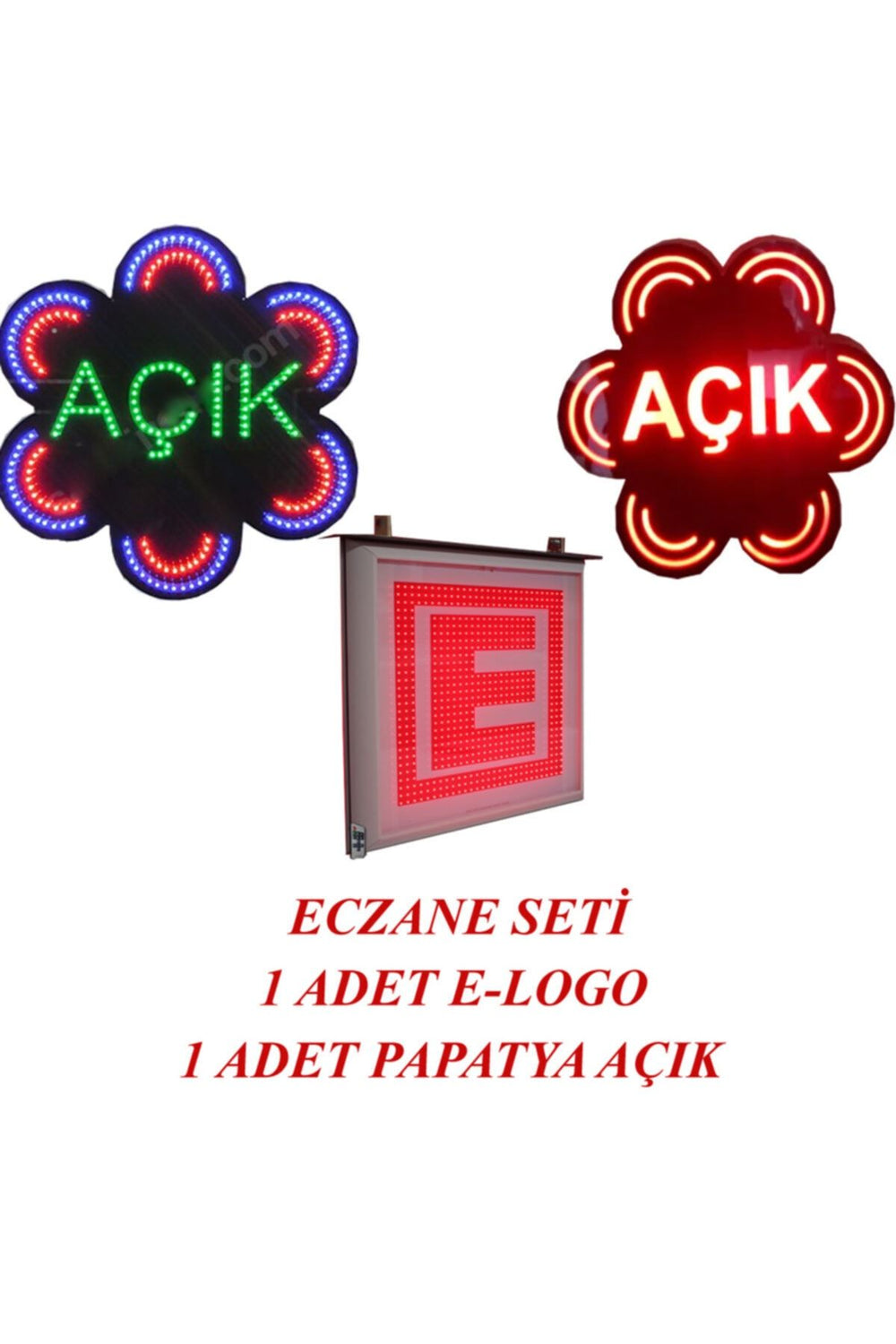 Eczane LED İşareti Çift Taraflı – IP67 | CRN