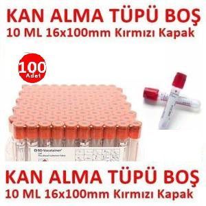 Tıpkimsan Bd Vacutainer 10ml Serum Tüpü, 100 Adet