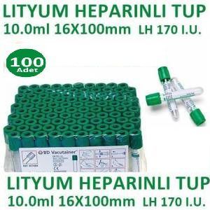 Tıpkimsan Lityum Heparinli Kan Alma Tüpü 100 Adet