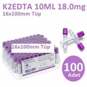 Tıpkimsan Bd Vacutainer Kan Alma Tüpü, Mor Kapak K2EDTA