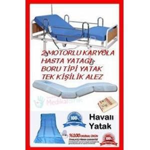 Hasta Karyolası – 2 Motorlu Elektrikli | Emek Hasta Yatakları