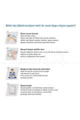 Bp-2206 bilekten otomatik digital tansiyon aleti