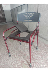 MedikalCim Klozetli Katlanabilir Tekerlekli Sandalye, Ergonomik Tasarım