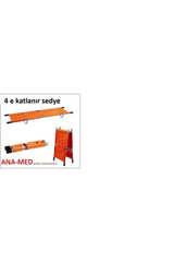 Comfort Plus Portatif Sedye, 4'e Katlanır, Dayanıklı
