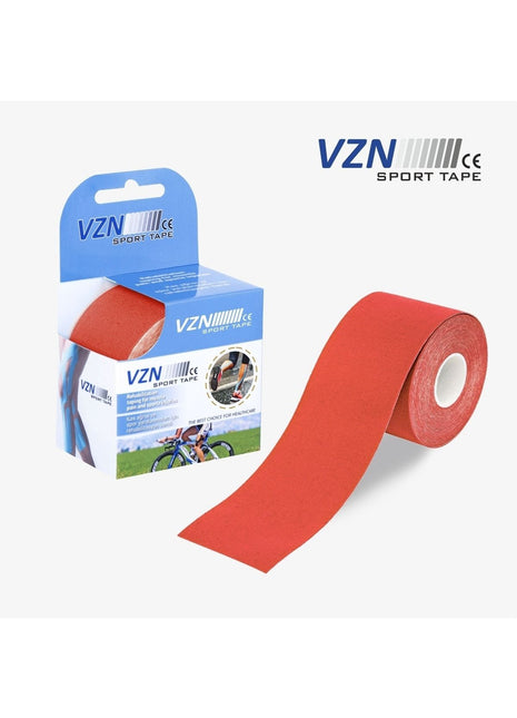 Ağrı Bandı - Kinesio Bant - Sporcu Bandı - Ağrı Bandı 5cmx5m Kırmızı Renk