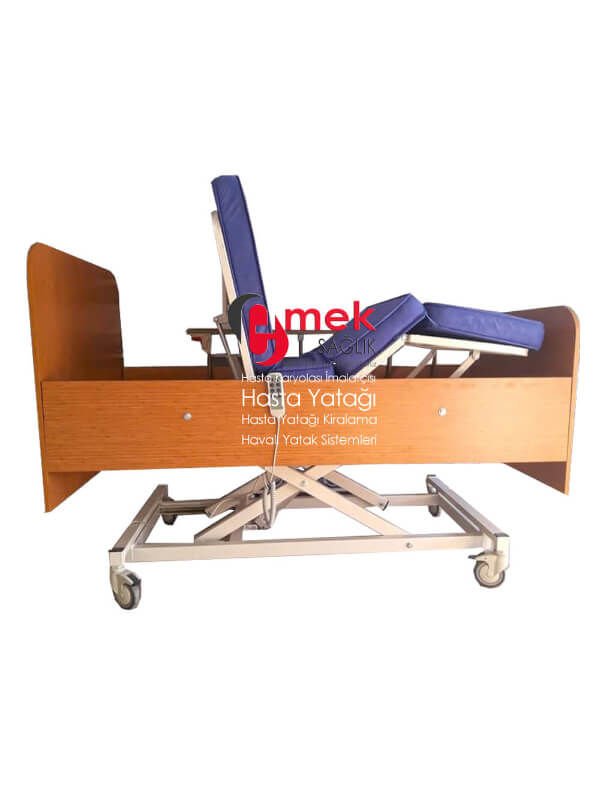 Wipperman Medkaltec Ahşap Hasta Yatağı - 3 Motorlu, Hijyenik