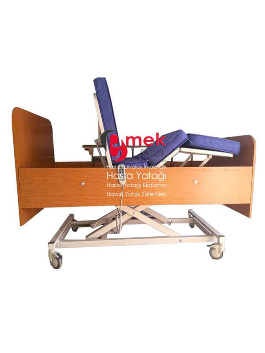 Wipperman Medkaltec Ahşap Hasta Yatağı - 3 Motorlu, Hijyenik
