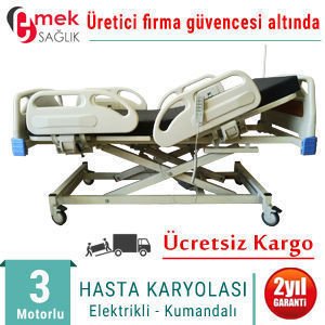 Üç motorlu hasta yatağı – Full ABS kabin | Emek