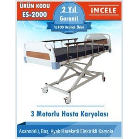 Hasta Karyolası – 3 Motorlu Elektrikli Asansörlü | Emek Sağlık
