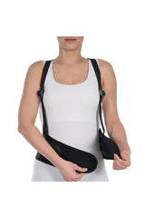 Unisex siyah çalışma korsesi bel çevresi 70--90 cm
