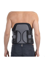 Unisex siyah lumbosakral korse