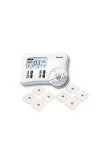 Em 80 kaslar için terapi masaj ems cihazı ve 8'li set yedek elektrodlar