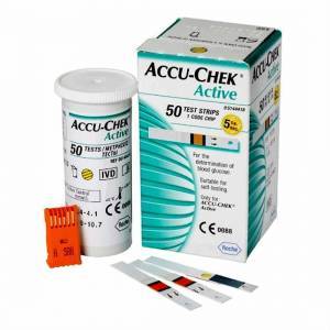 Accu-Chek Active Şeker Ölçüm Çubuğu - 50 Adet