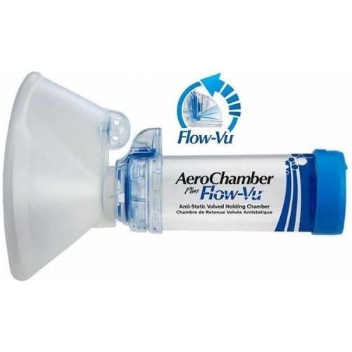 Aerochamber plus flow-vu mavi-large 5+
