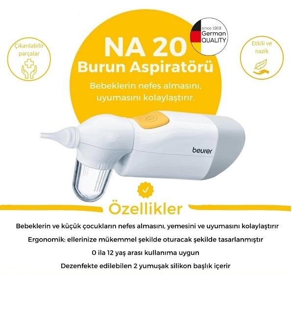 Beurer na 20 burun aspiratörü