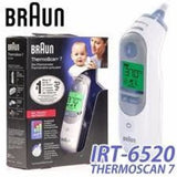 Braun 6520 i̇rt thermoscan 7 braun kulaktan ateş ölçer