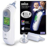 Braun 6520 i̇rt thermoscan 7 braun kulaktan ateş ölçer