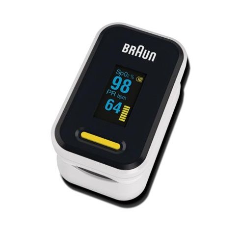 Braun Pulse Oksimetre Nabız Ölçer, OLED Ekranlı