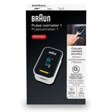 Braun Pulse Oksimetre Nabız Ölçer, OLED Ekranlı