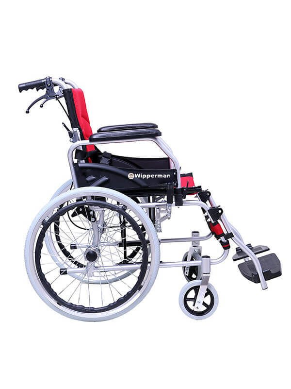 Wipperman Medikaltec W 203 Katlanabilir Tekerlekli Sandalye - Kırmızı