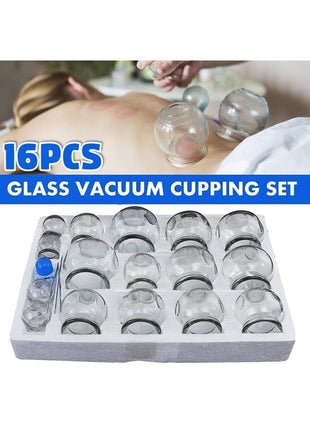 Cam Masaj Kupa Seti 16 Adet 2 Pcs  2