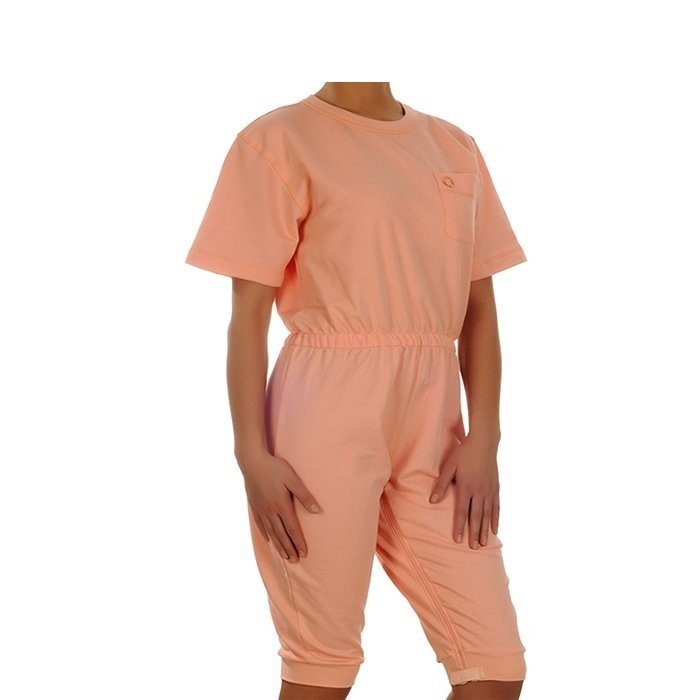 Caretex bh-001 bayan hasta bakım tulumu bacak fermuarlı