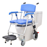 Katlanabilir Klozetli Tekerlekli Sandalye – Comfort Plus