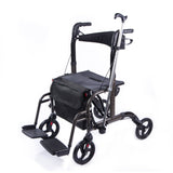 Dm-9124 lüx ayak pedallı alüminyum rolatör