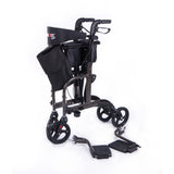 Dm-9124 lüx ayak pedallı alüminyum rolatör