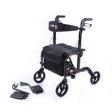 Dm-9124 lüx ayak pedallı alüminyum rolatör