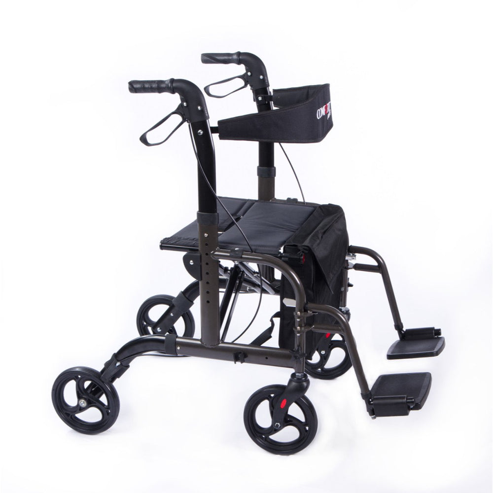 Dm-9124 lüx ayak pedallı alüminyum rolatör