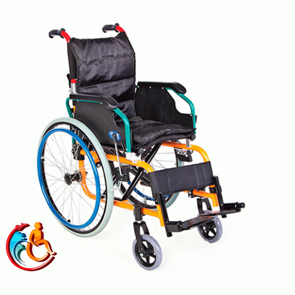 Comfort Plus Turuncu Çocuk Tekerlekli Sandalye