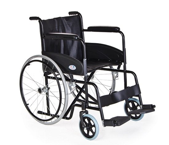 Comfort Plus Standart Tekerlekli Sandalye - Çelik ve Katlanabilir